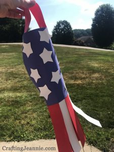 american flag windsock