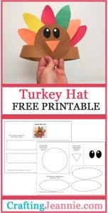 Turkey Headband Craft (Free Template) - Crafting Jeannie Crafting Jeannie
