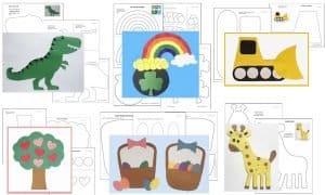 100 Free Craft Printables For Kids - A Craft Template Website ...