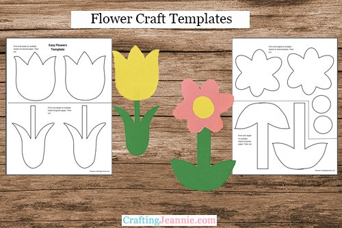 Tulip Patterns To Cut Out