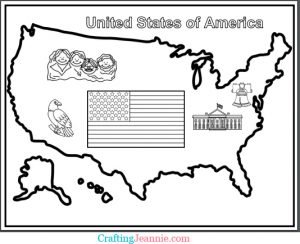 United States Coloring Pages (Free Printable) (Free Printable