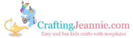 Crafting Jeannie Kids Crafts Logo