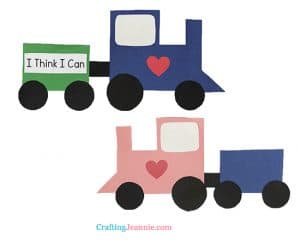 Train Craft (Free Template) - Crafting Jeannie