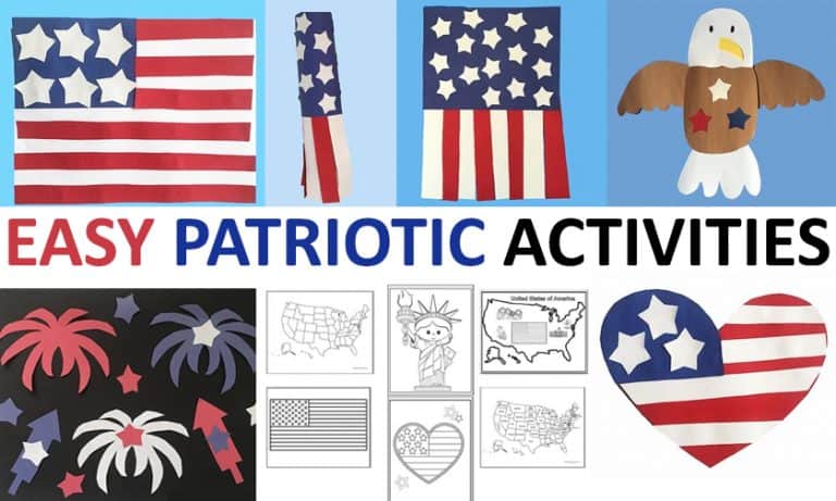 Patriotic crafts for kids