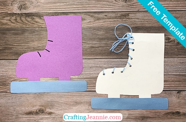 16 Ice Skate Template KasonKeemaya
