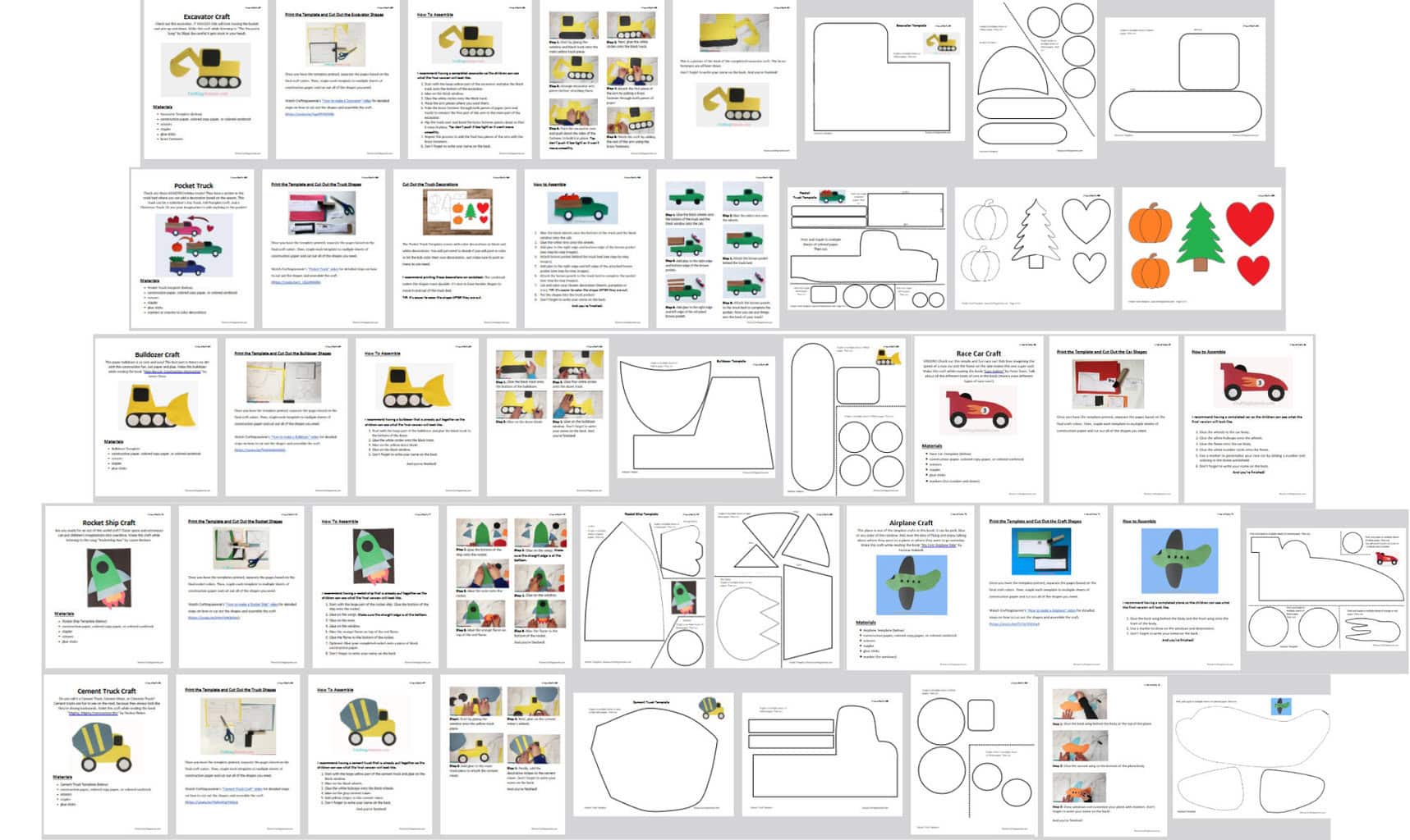 vehicle Craft Templates