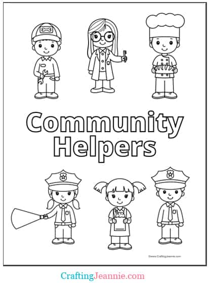 Coloring Pages Community Helpers Firefighter Fireman Firefighters Fire 