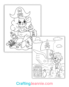 15+ Pirate Coloring Pages (Free PDF)