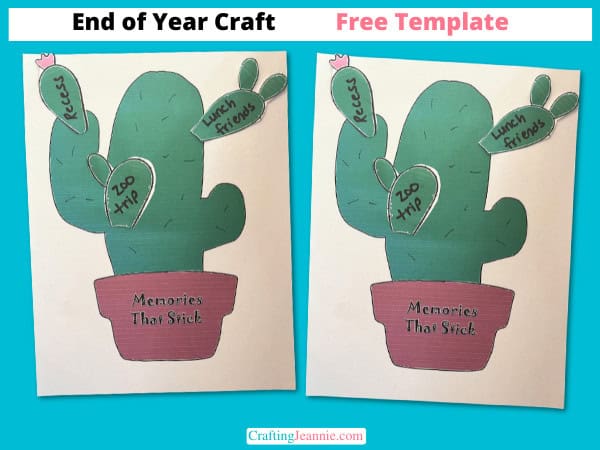 End of year craft for preschoolers
