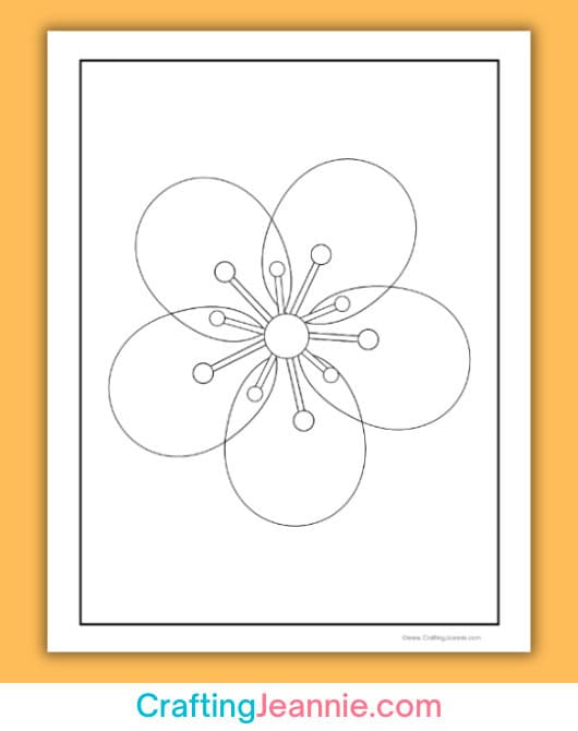 Flower Coloring Pages