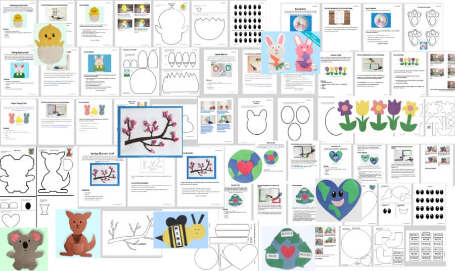 April Crafts for kids