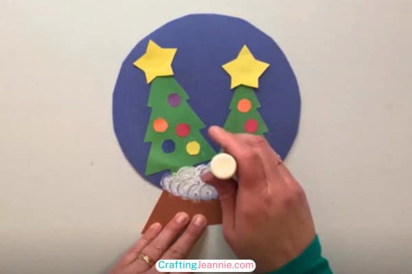 snow globe craft for preschoolers