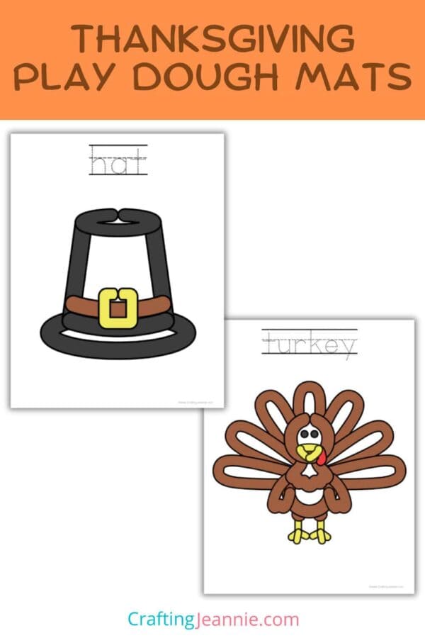 Thanksgiving Playdough Mats