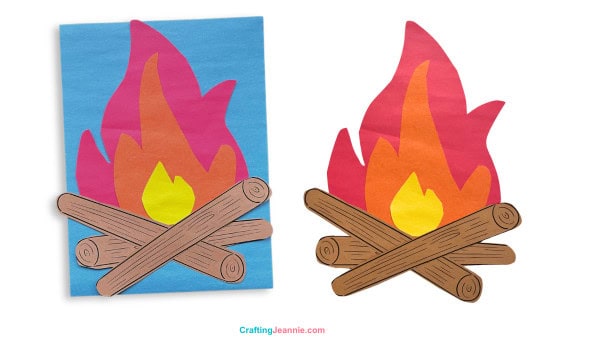 campfire craft images by crafting Jeannie