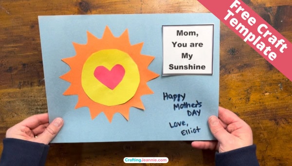 You are my sunshine mom Craft