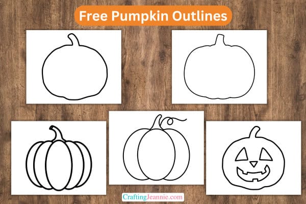 pumpkin outlines
