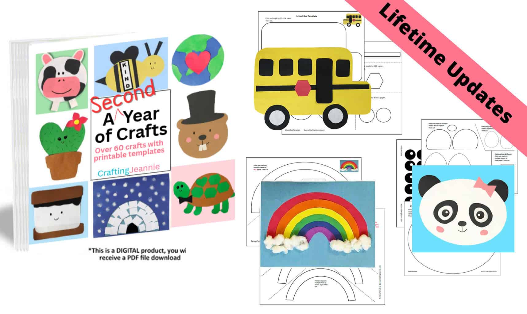 a second year of crafts by CraftingJeannie