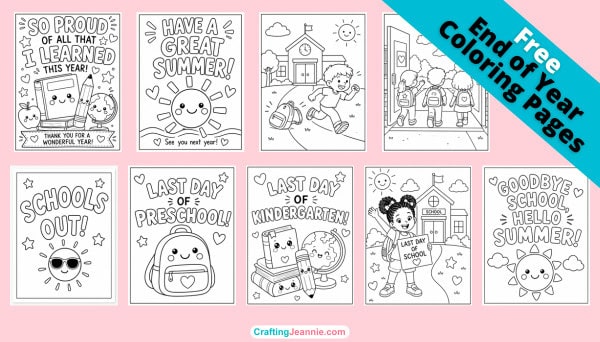 end of year coloring pages image by crafting Jeannie