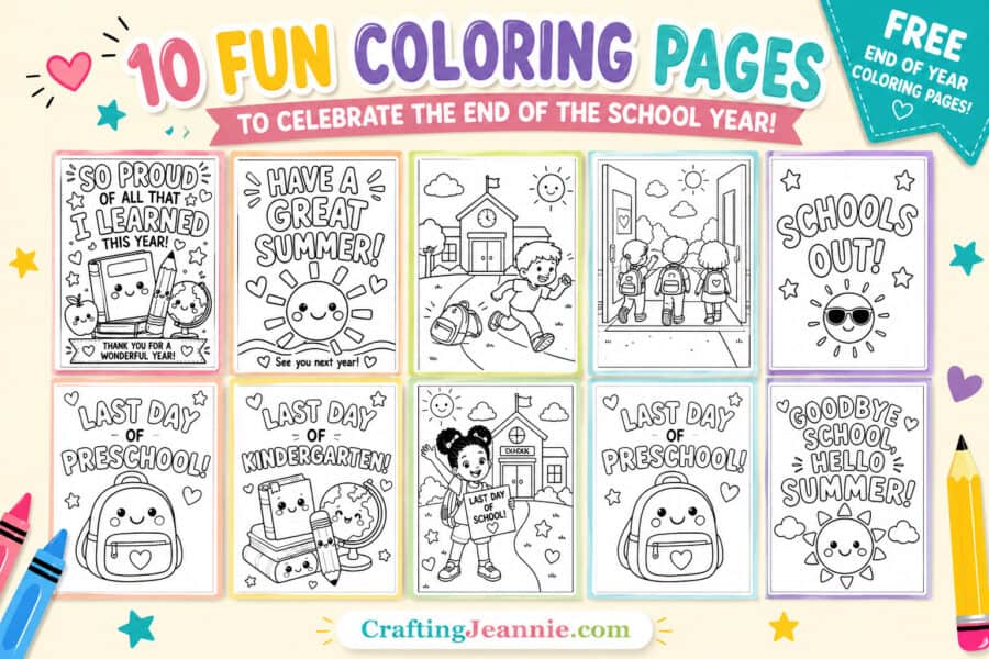 end of year coloring pages image by crafting Jeannie