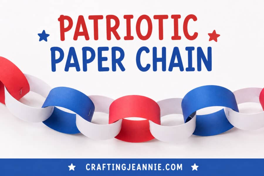 patriotic paper chain image