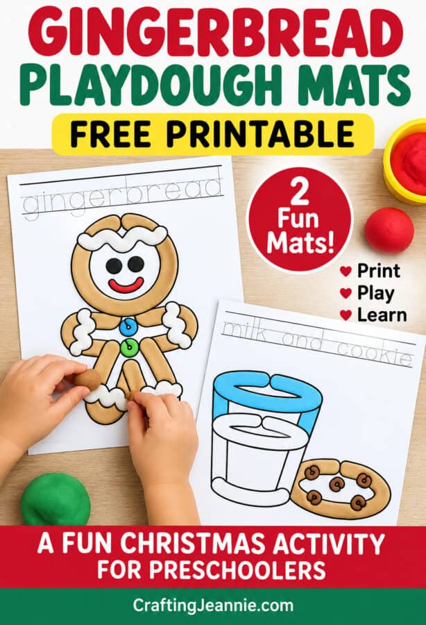 Gingerbread
Playdough Mats
